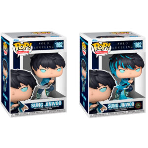 Bundle Figura POP Solo Leveling Sung Jinwoo + Chase